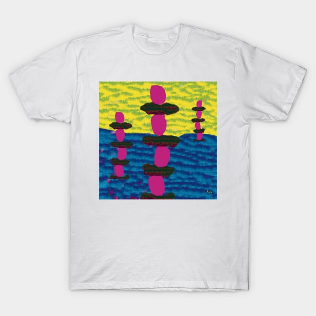 Guardians - Abstract Art T-Shirt by Exile Kings 